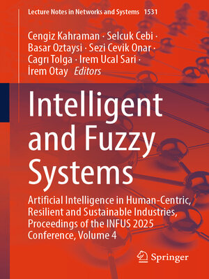 cover image of Intelligent and Fuzzy Systems